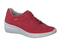 Chaussure mephisto velcro modele chris perf rouge